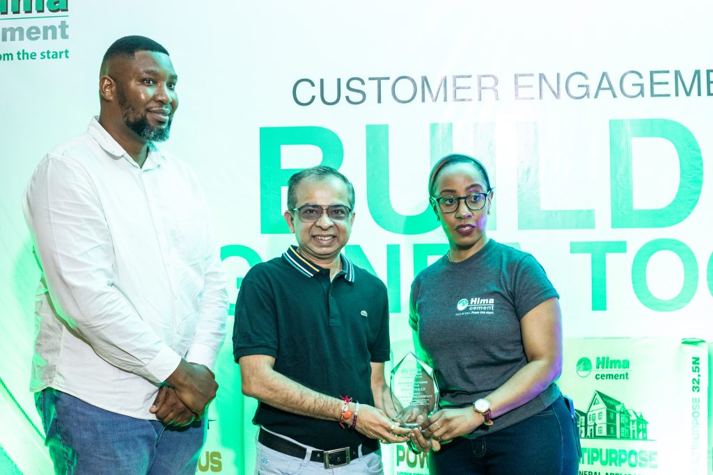 Hima Cement team and customers at the Eastern Region Customer Engagement in Jinja.